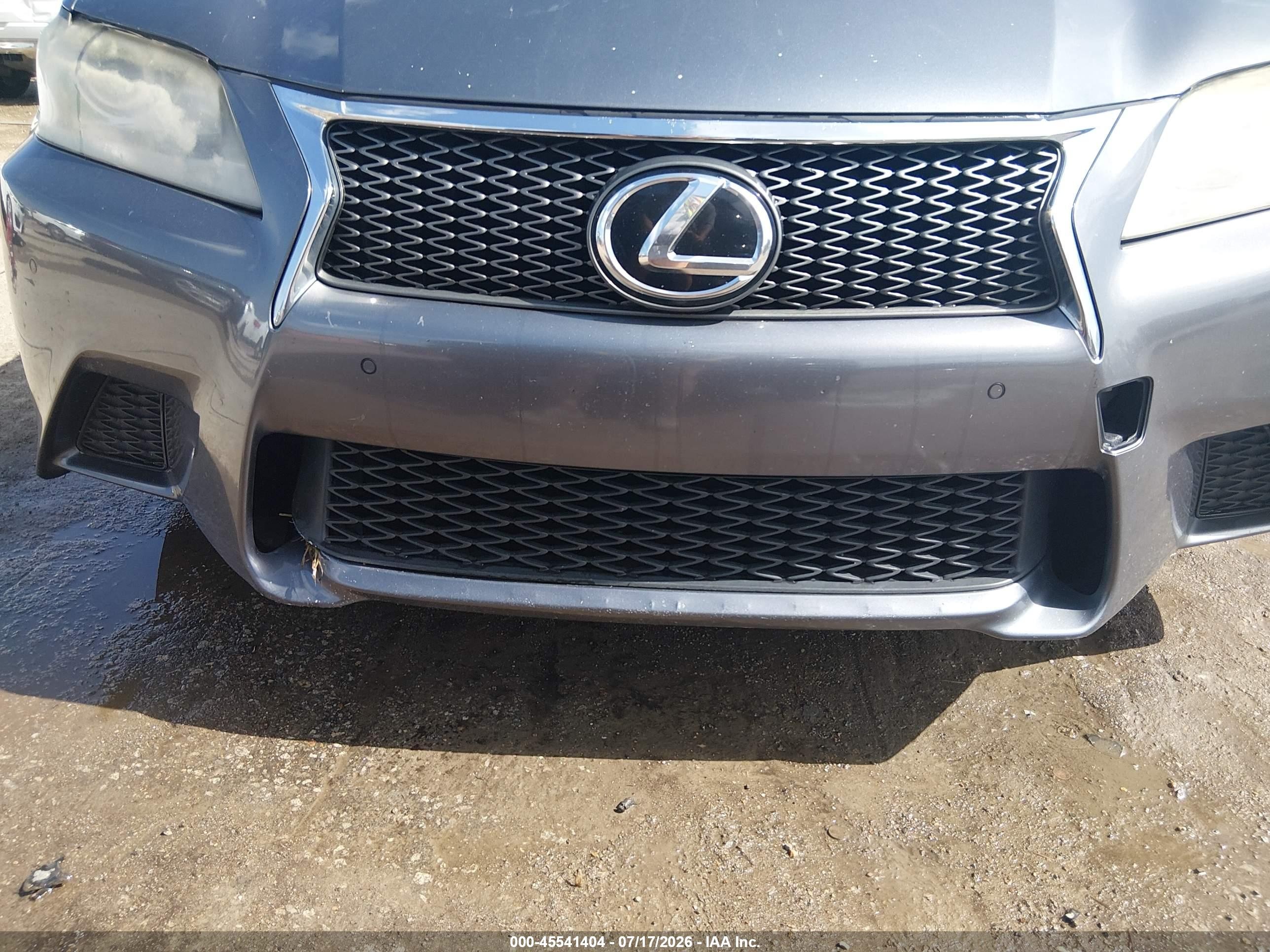 2014 Lexus Gs 350 Gray vin: JTHBE1BL7E5031987