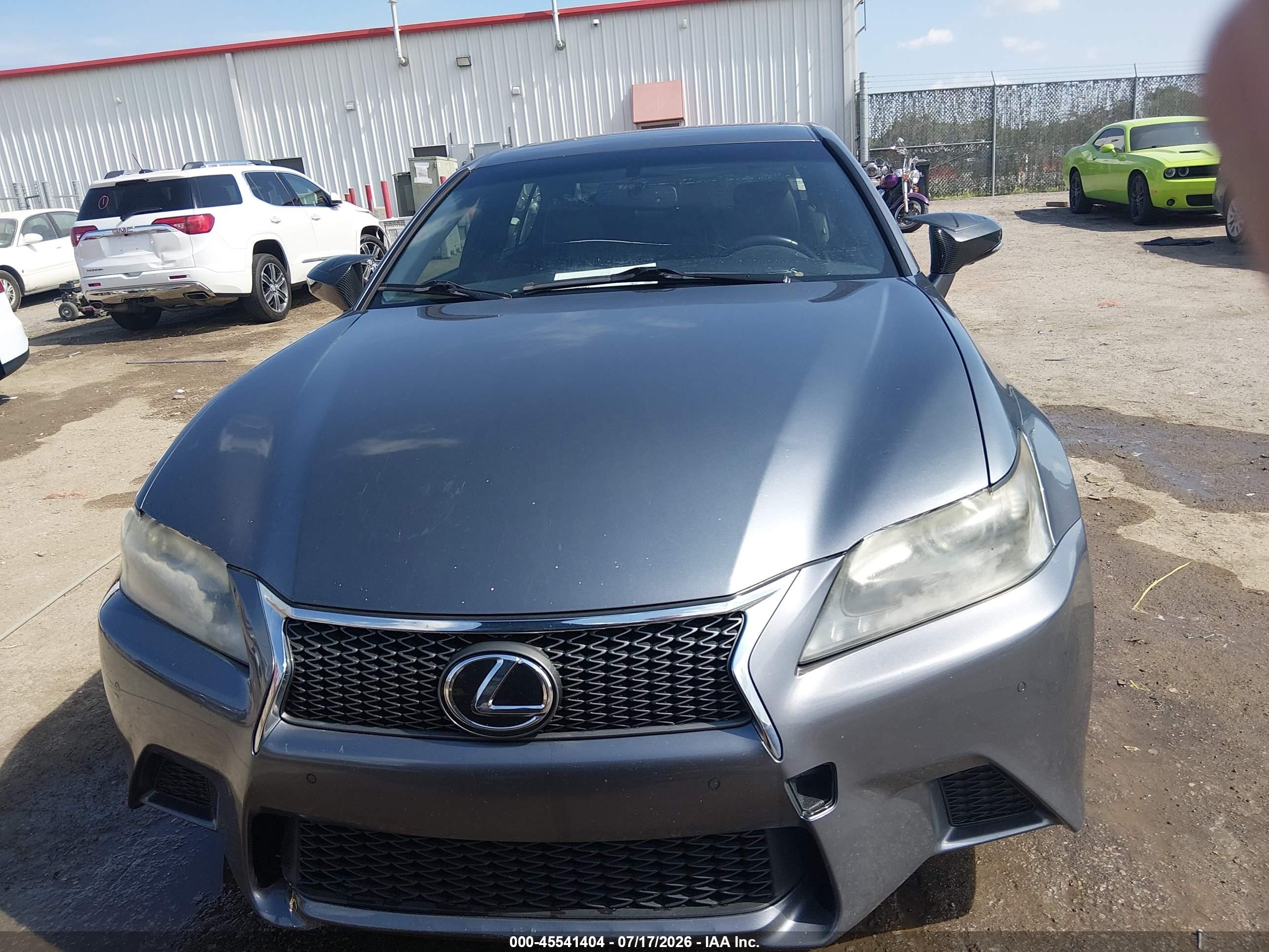 2014 Lexus Gs 350 Gray vin: JTHBE1BL7E5031987