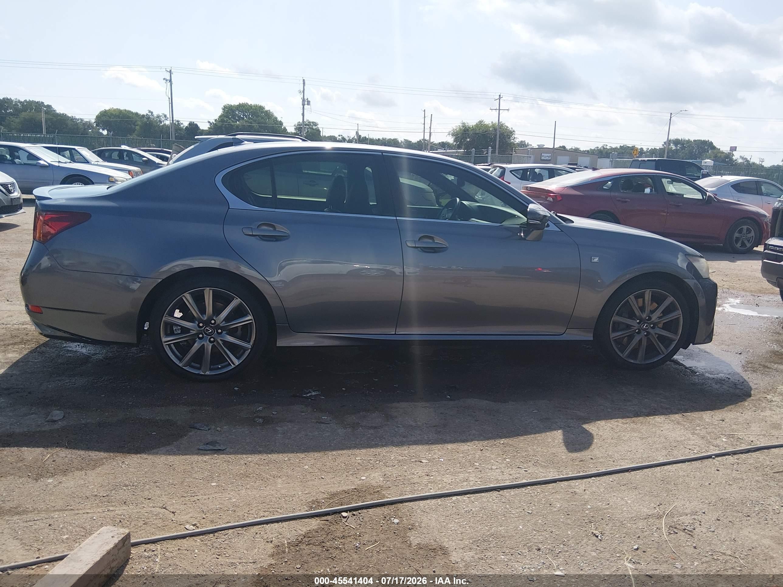 2014 Lexus Gs 350 Gray vin: JTHBE1BL7E5031987