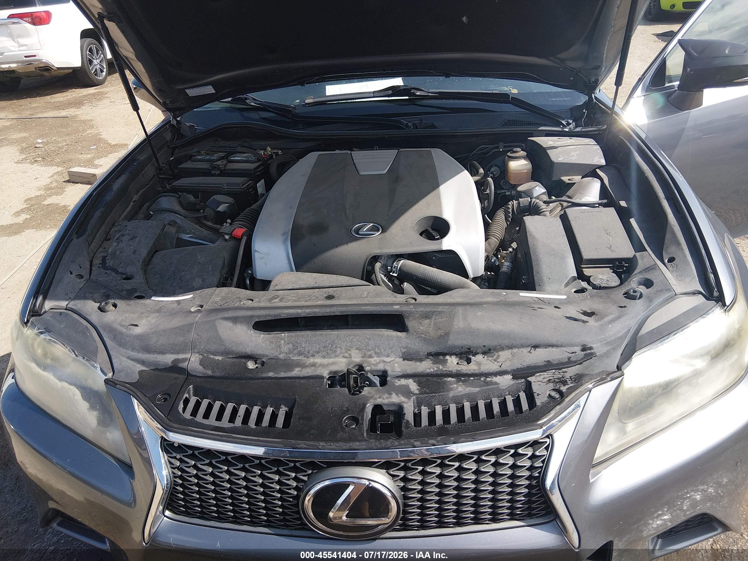 2014 Lexus Gs 350 Gray vin: JTHBE1BL7E5031987