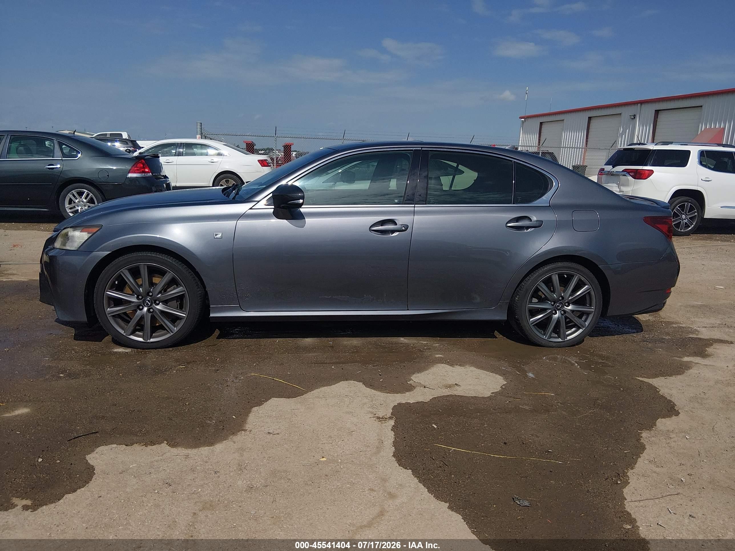 2014 Lexus Gs 350 Gray vin: JTHBE1BL7E5031987
