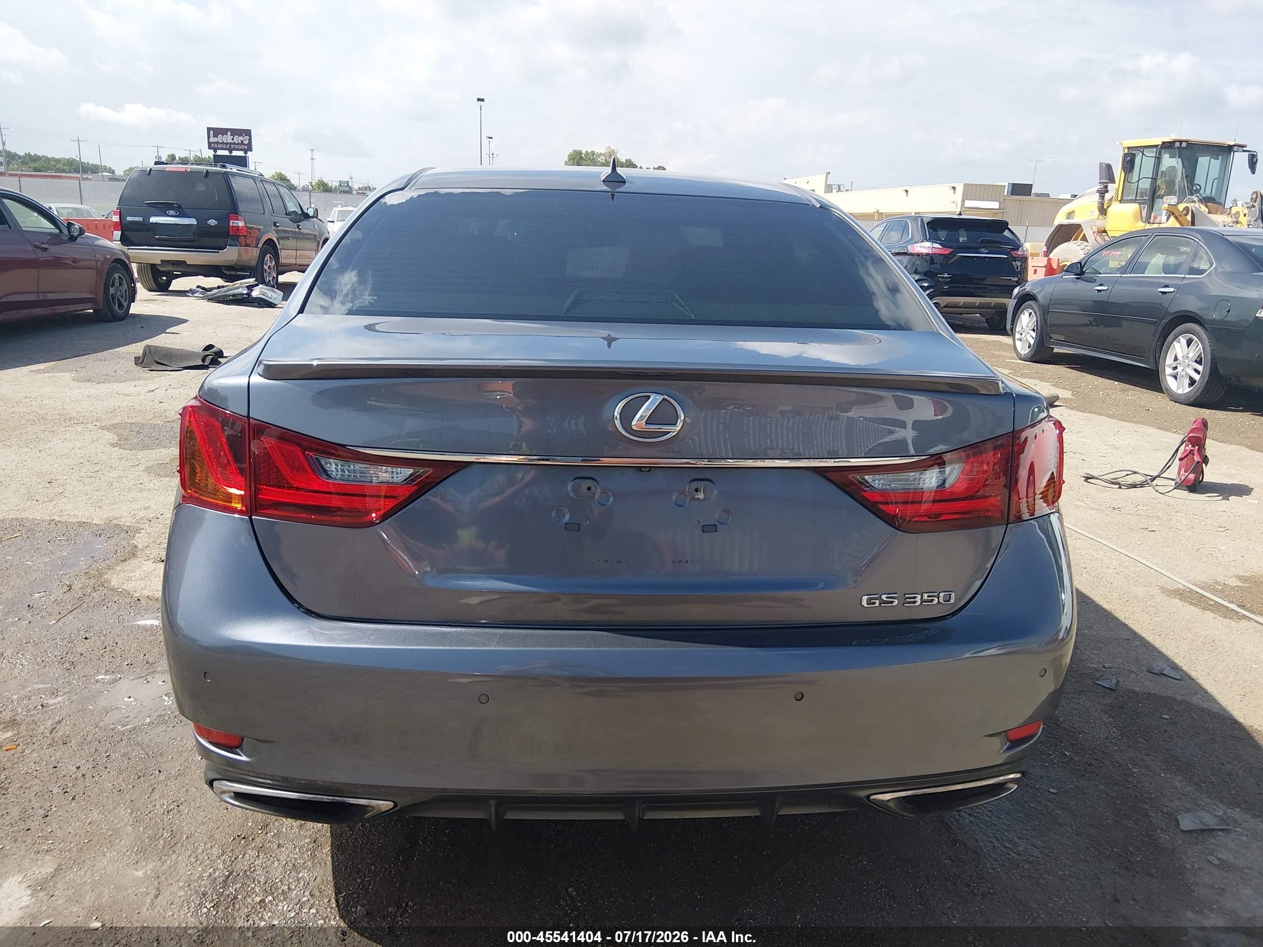 2014 Lexus Gs 350 Gray vin: JTHBE1BL7E5031987