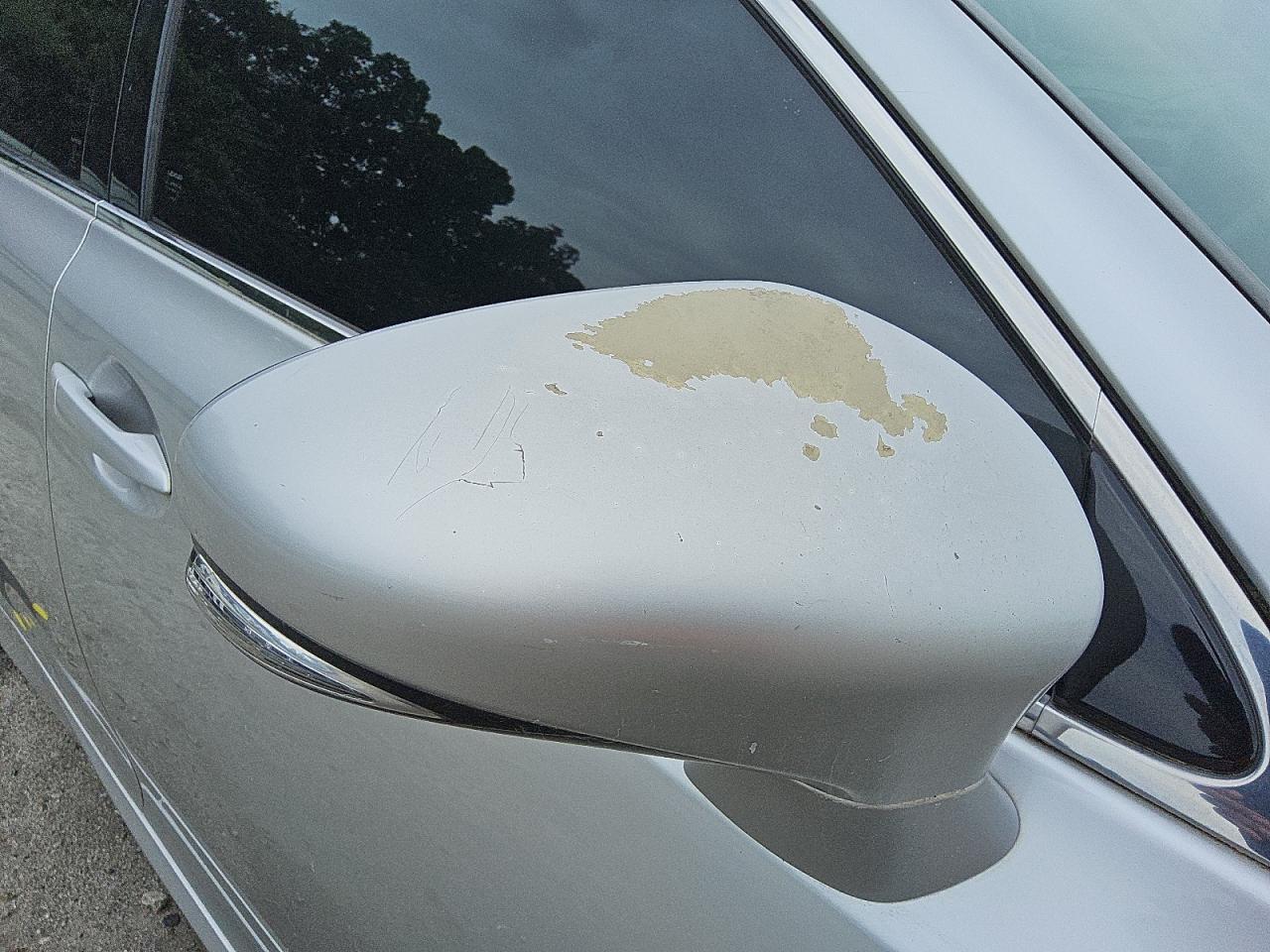 2014 Lexus Gs 350 Gray vin: JTHBE1BL7E5032363 Damage: Right Front Mirror Housing, Peeling, 8 To 9 Inches
