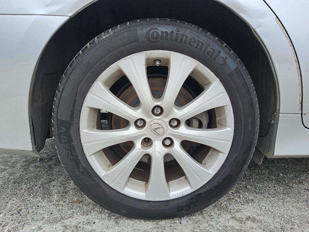 2014 Lexus Gs 350 Gray vin: JTHBE1BL7E5032363 Damage: Right Rear Wheel, Curb Rash, 6 To 7 Inches