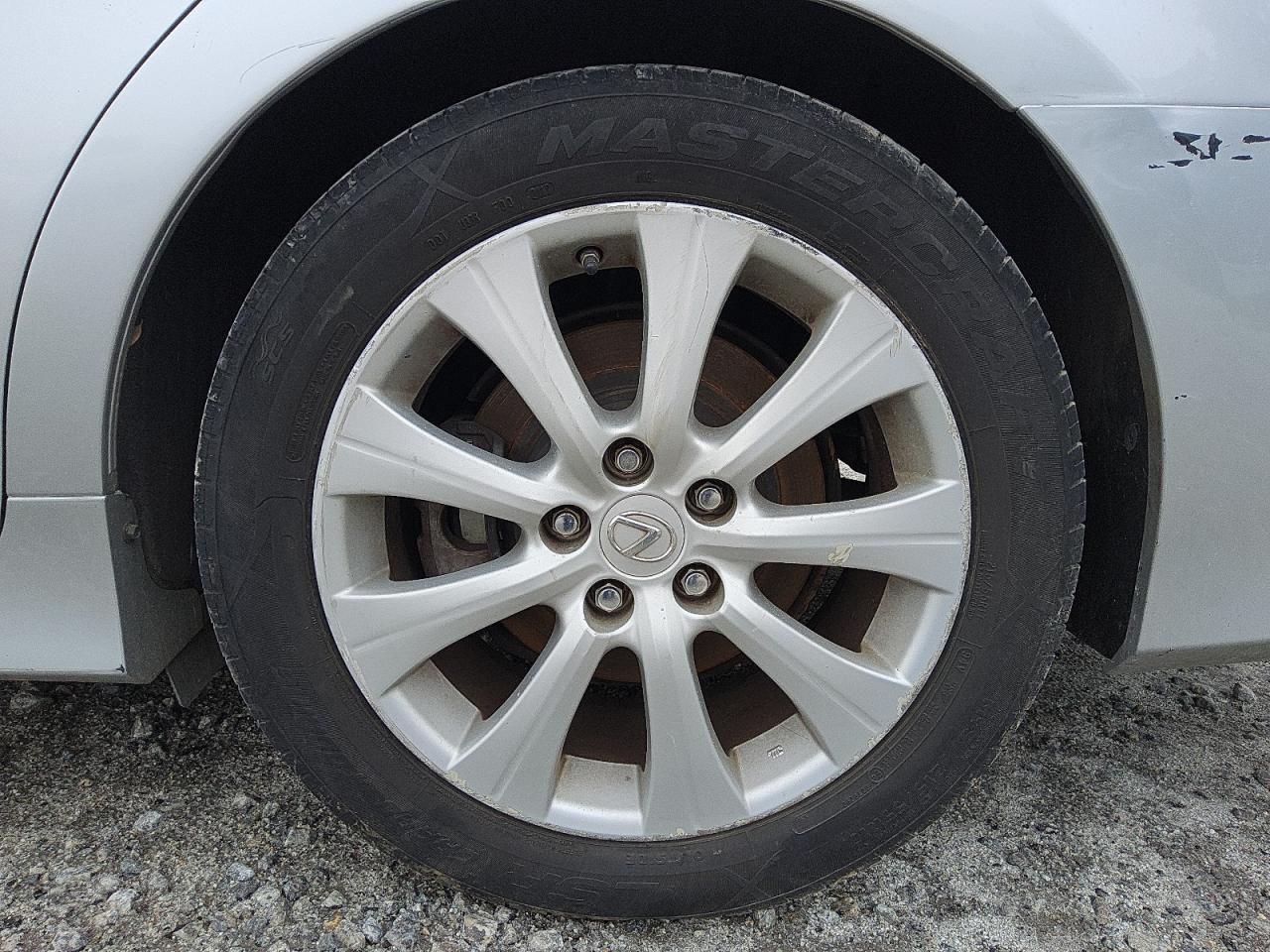 2014 Lexus Gs 350 Gray vin: JTHBE1BL7E5032363 Damage: Left Rear Wheel, Curb Rash, 6 To 7 Inches