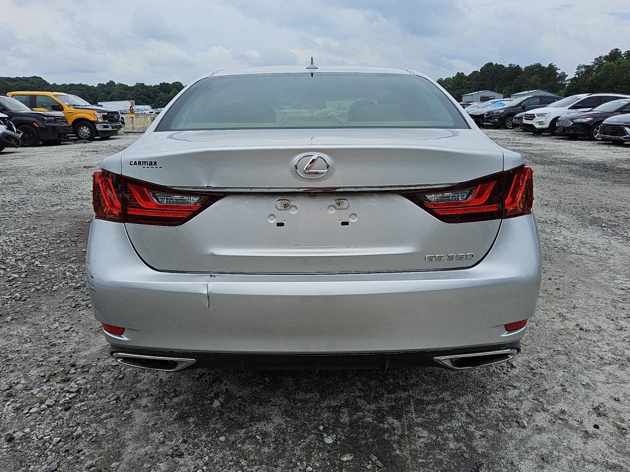 2014 Lexus Gs 350 Gray vin: JTHBE1BL7E5032363 Damage: Deck Lid, Dent(S) W/ Paint Dmg, 4 To 5 Inches