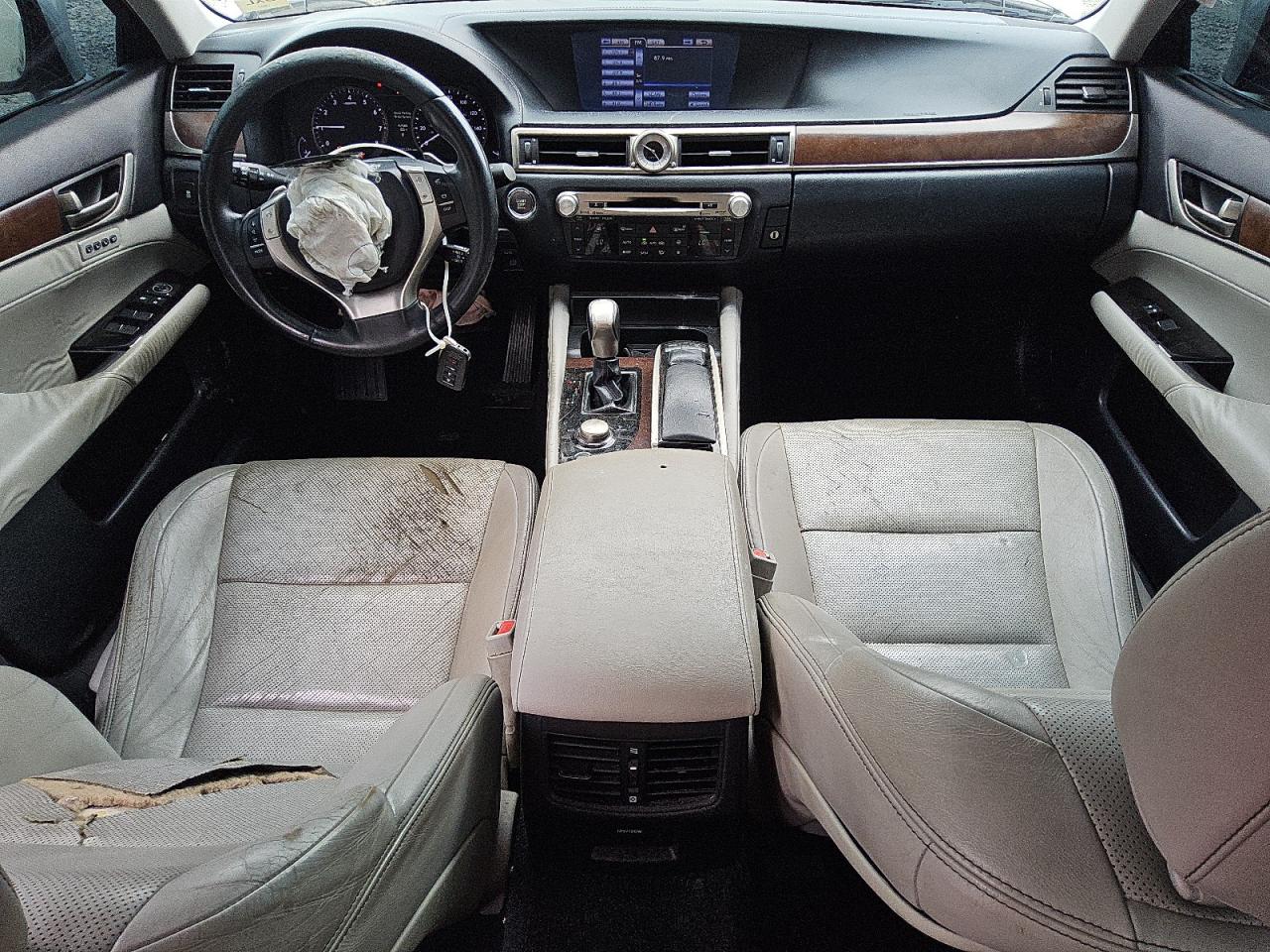 2014 Lexus Gs 350 Gray vin: JTHBE1BL7E5032363 Damage: Center Console, Burn Hole, 2 To 3 Inches