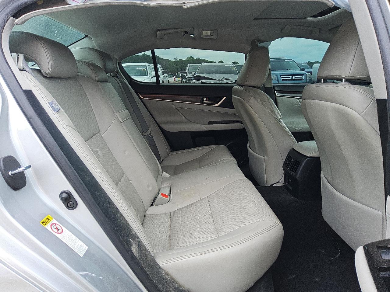 2014 Lexus Gs 350 Gray vin: JTHBE1BL7E5032363 Damage: Right Side Curtain Air Bag, Deployed, Replacement Required