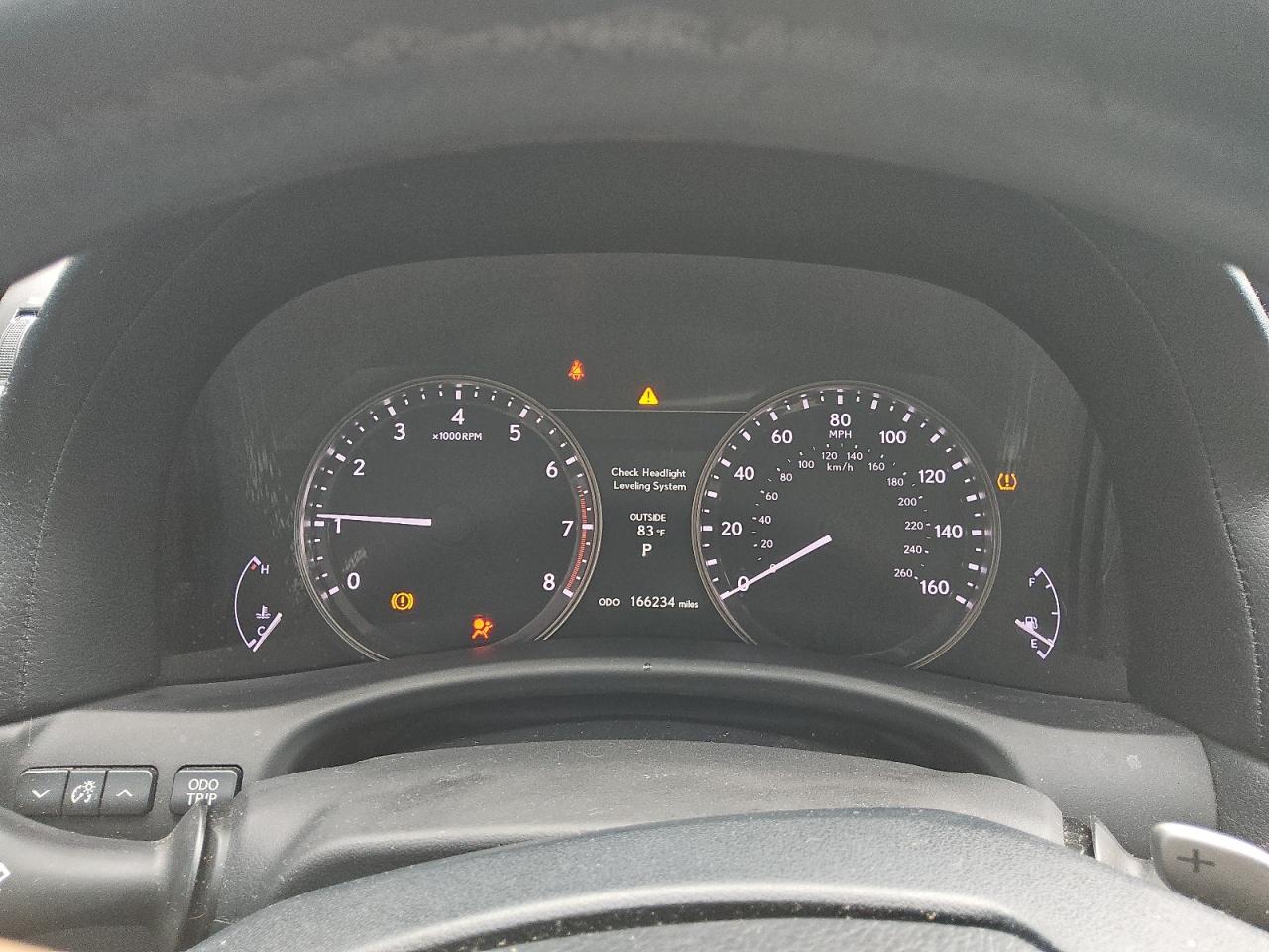 2014 Lexus Gs 350 Gray vin: JTHBE1BL7E5032363 Damage: Warning Light - Air Bag, On, Unacceptable