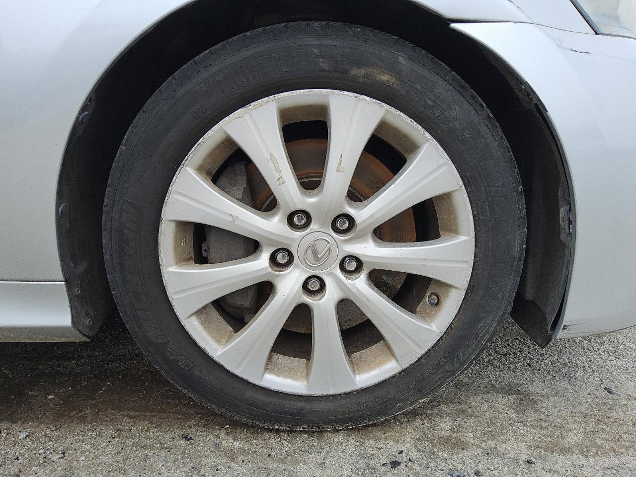 2014 Lexus Gs 350 Gray vin: JTHBE1BL7E5032363 Damage: Right Front Wheel, Curb Rash, > 12 Inches