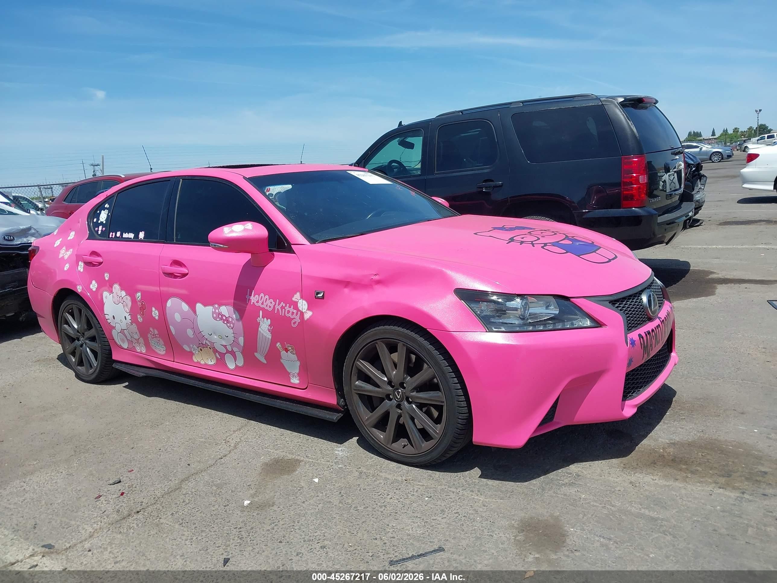 2014 Lexus Gs 350   Pink vin: JTHBE1BL7E5034453