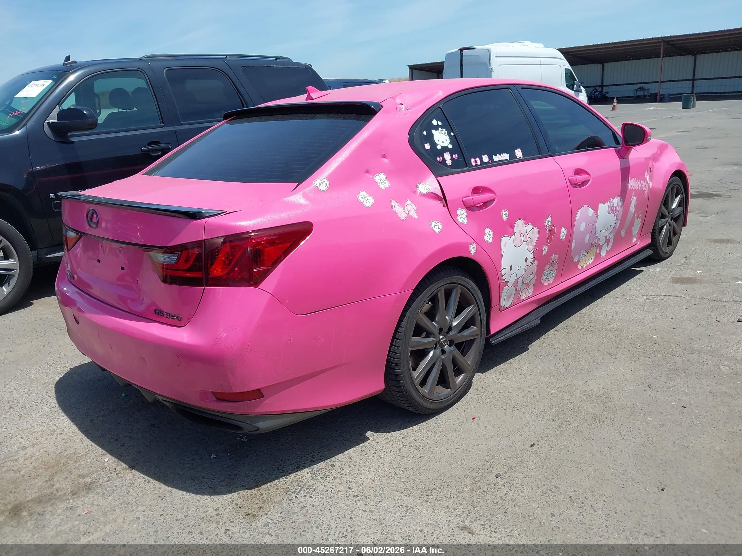 2014 Lexus Gs 350   Pink vin: JTHBE1BL7E5034453