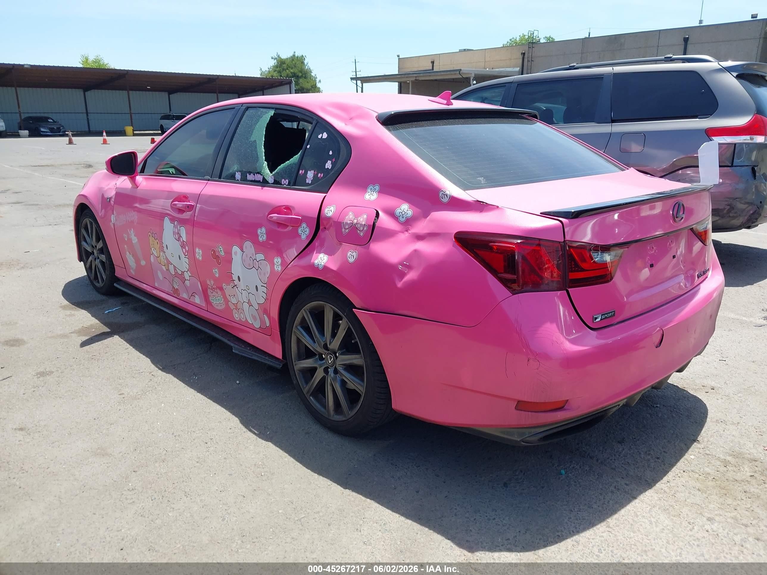 2014 Lexus Gs 350   Pink vin: JTHBE1BL7E5034453
