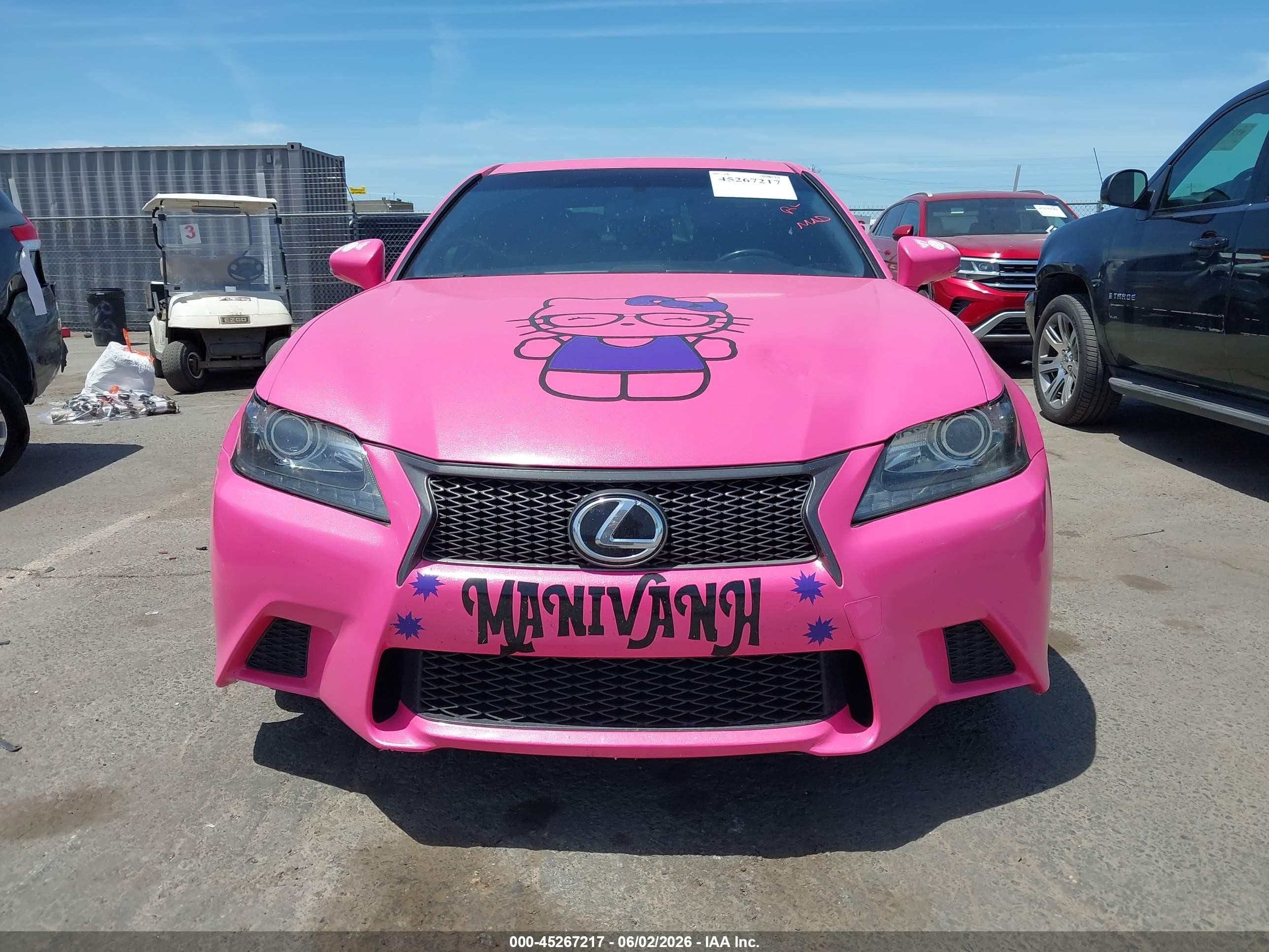 2014 Lexus Gs 350   Pink vin: JTHBE1BL7E5034453