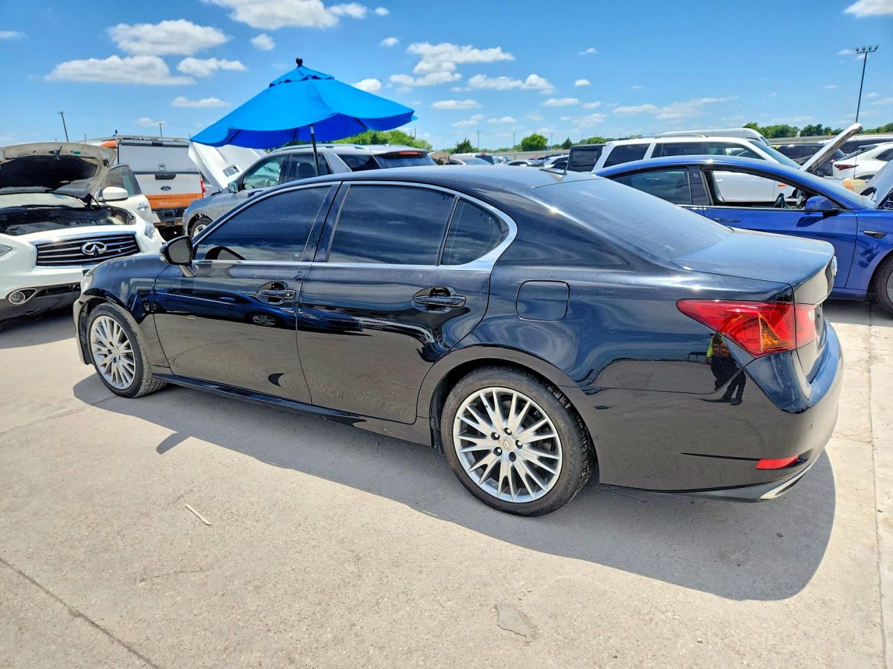 2014 Lexus Gs 350 Black vin: JTHBE1BL7E5038440