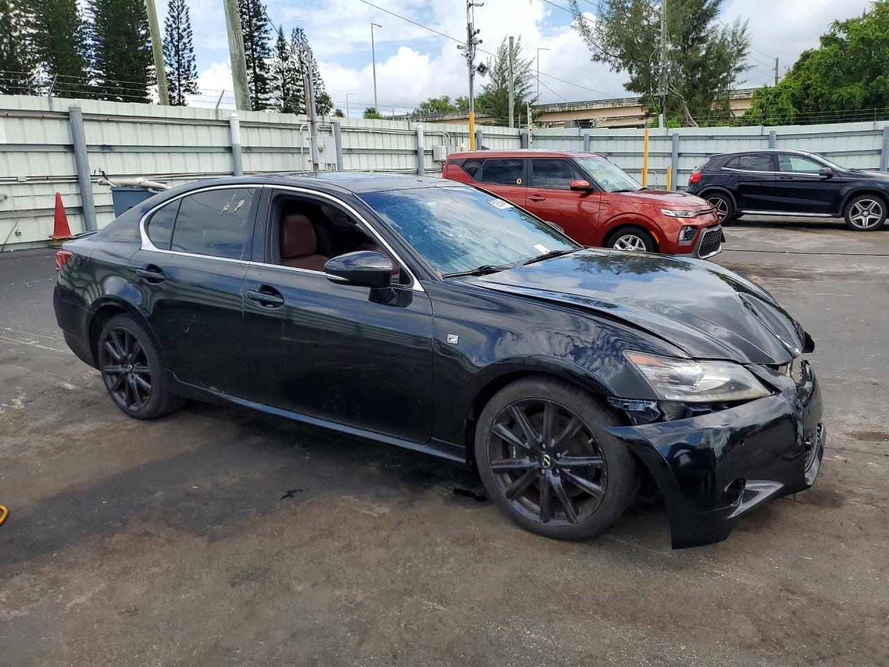 2014 Lexus Gs 350 Серый vin: JTHBE1BL7E5040267