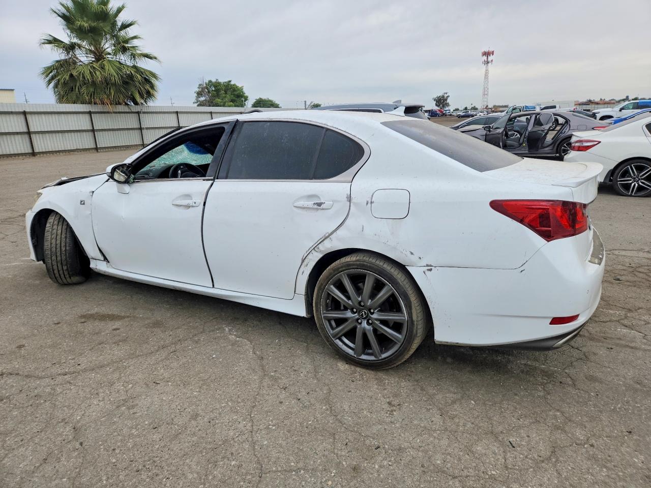 2014 Lexus Gs 350 White vin: JTHBE1BL7E5040950