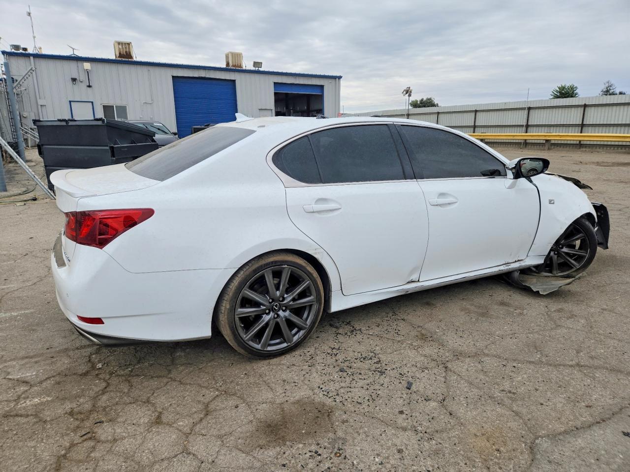 2014 Lexus Gs 350 White vin: JTHBE1BL7E5040950