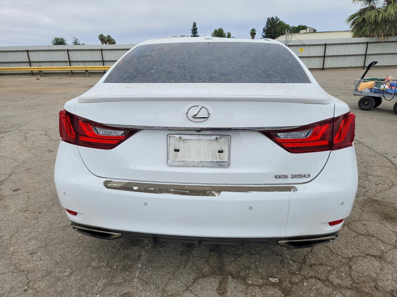 2014 Lexus Gs 350 White vin: JTHBE1BL7E5040950