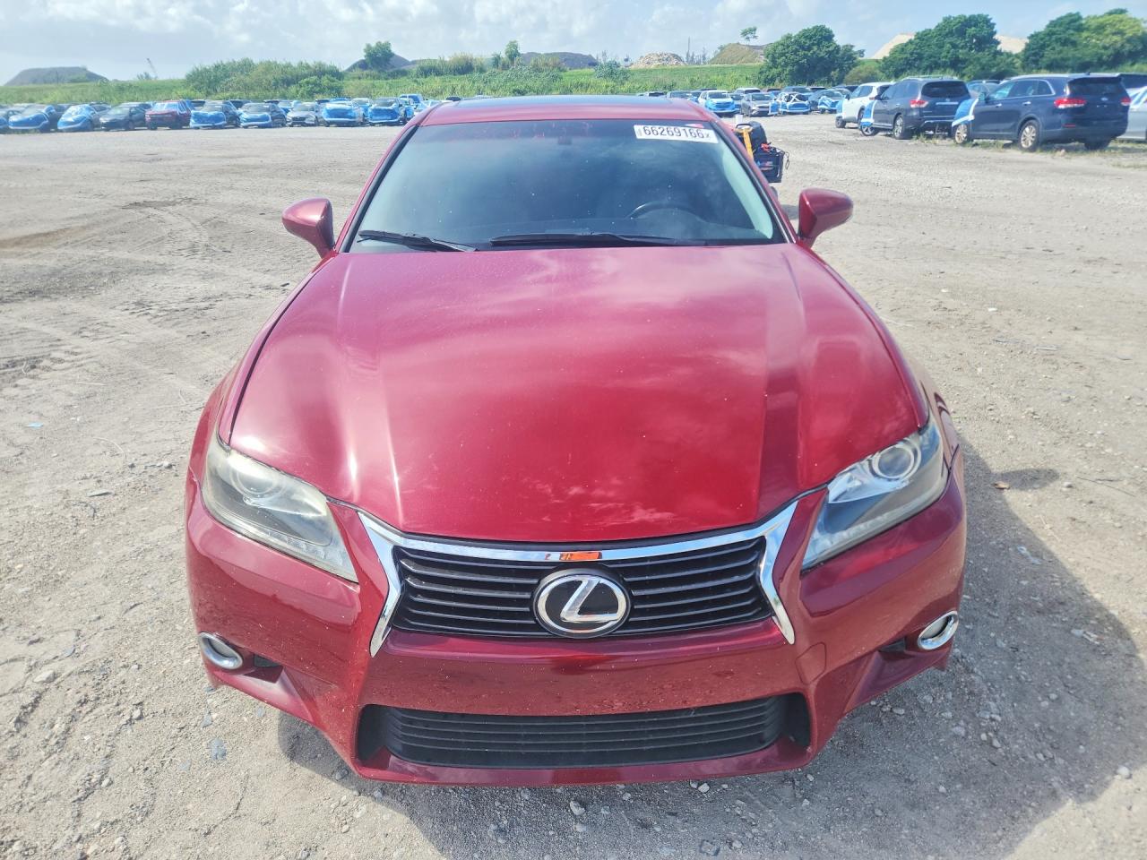 2015 Lexus Gs 350 Красный vin: JTHBE1BL7FA004152