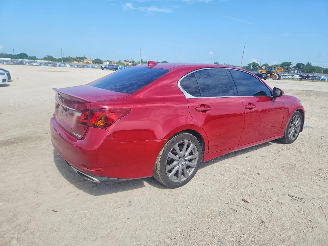2015 Lexus Gs 350 Красный vin: JTHBE1BL7FA004152