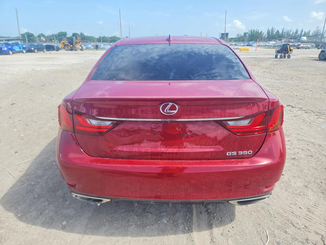 2015 Lexus Gs 350 Красный vin: JTHBE1BL7FA004152