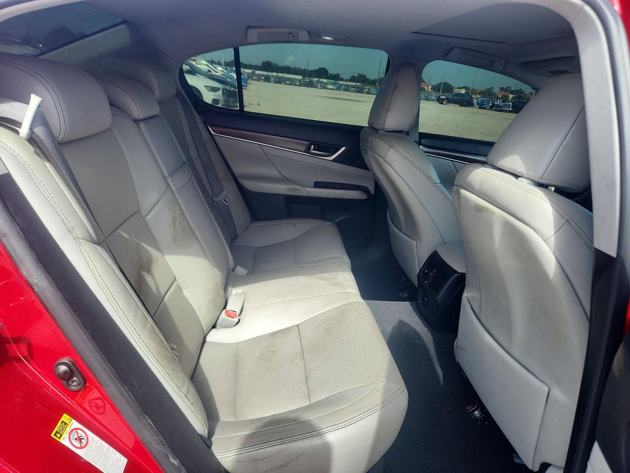 2015 Lexus Gs 350 Красный vin: JTHBE1BL7FA004152