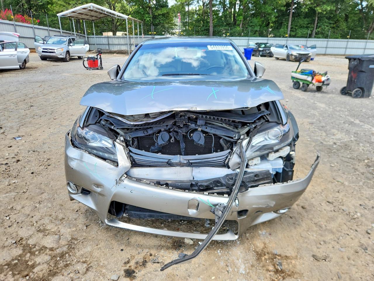2015 Lexus Gs 350 Gray vin: JTHBE1BL7FA009917