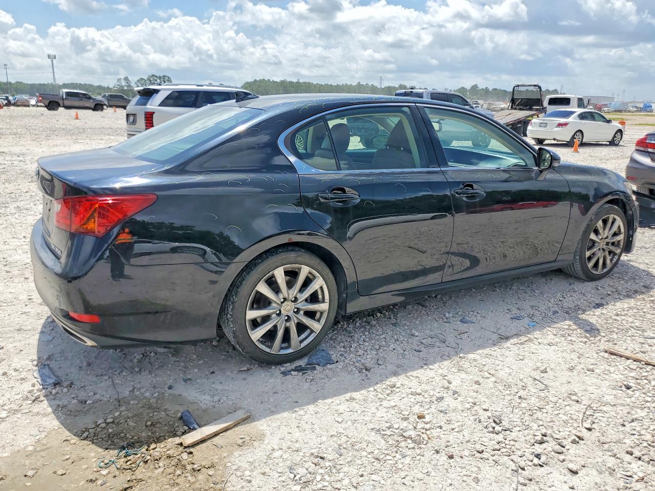 2015 Lexus Gs 350 Black vin: JTHBE1BL7FA012901