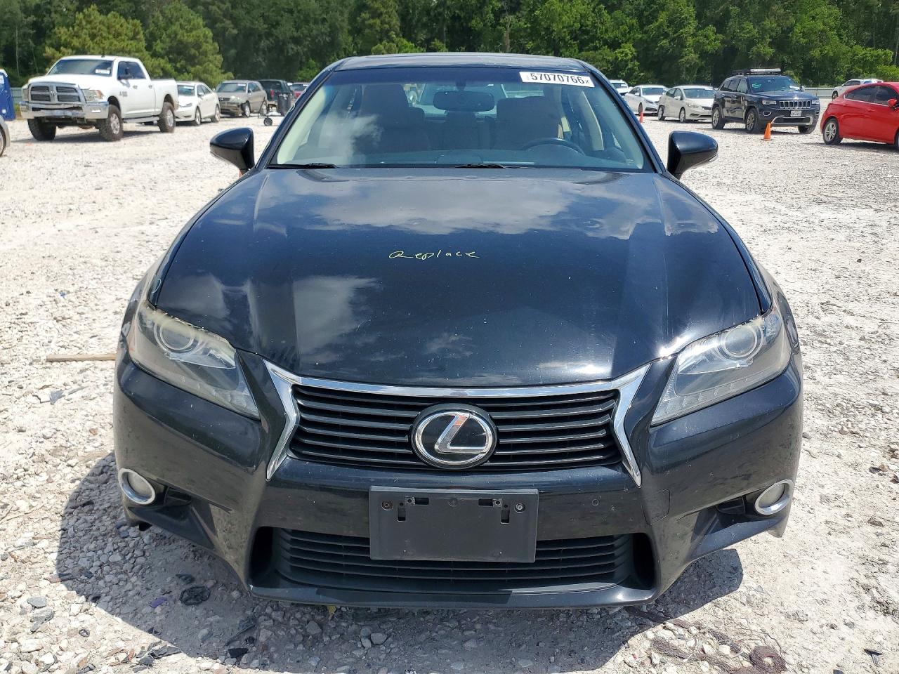 2015 Lexus Gs 350 Black vin: JTHBE1BL7FA012901
