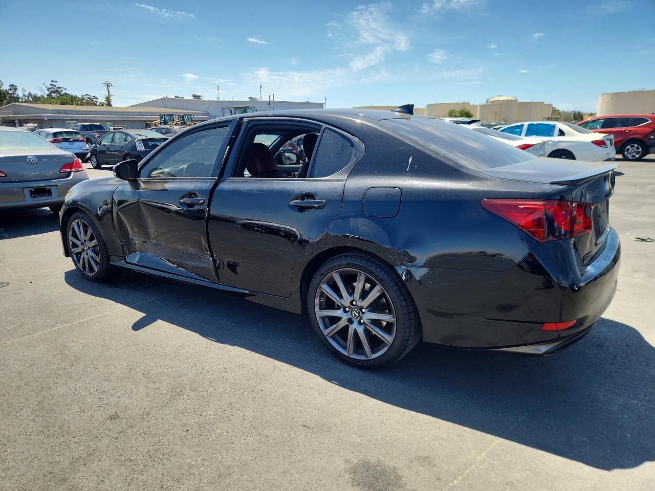 2015 Lexus Gs 350 Black vin: JTHBE1BL7FA013045