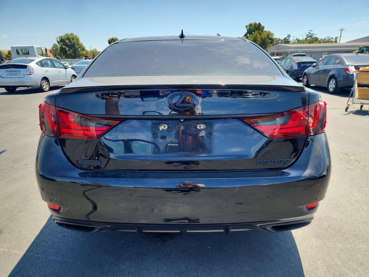 2015 Lexus Gs 350 Black vin: JTHBE1BL7FA013045