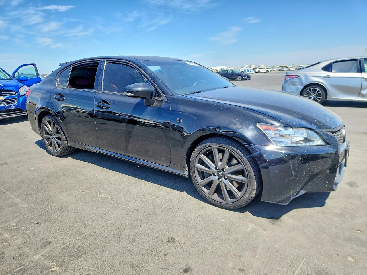 2015 Lexus Gs 350 Black vin: JTHBE1BL7FA013045