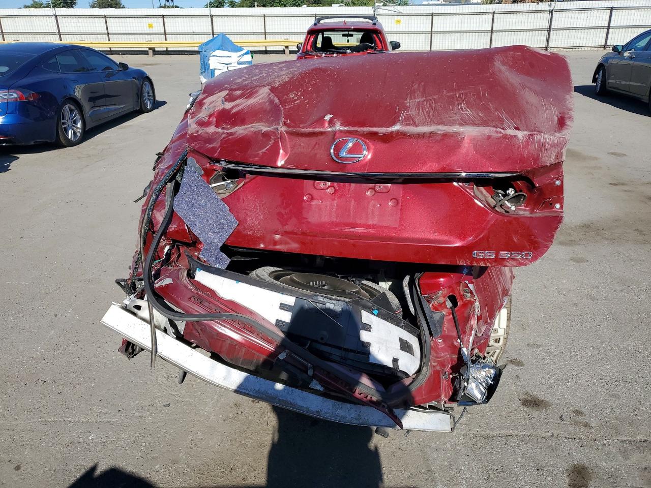 2013 Lexus Gs 350 Red vin: JTHBE1BL8D5000603