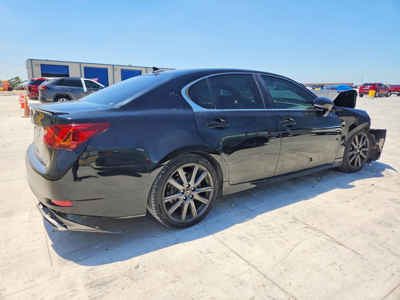 2013 Lexus Gs 350 Black vin: JTHBE1BL8D5003825