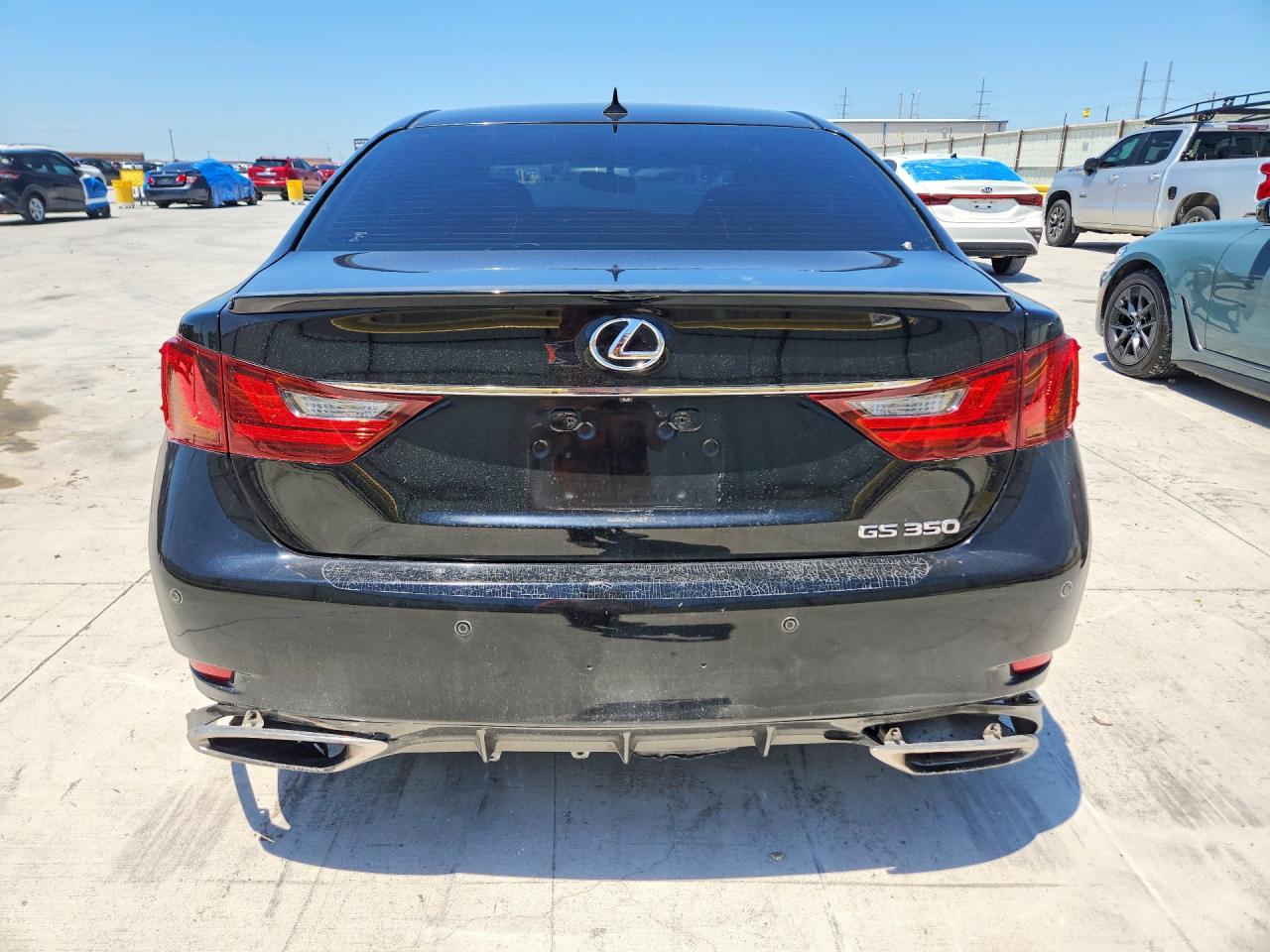 2013 Lexus Gs 350 Black vin: JTHBE1BL8D5003825