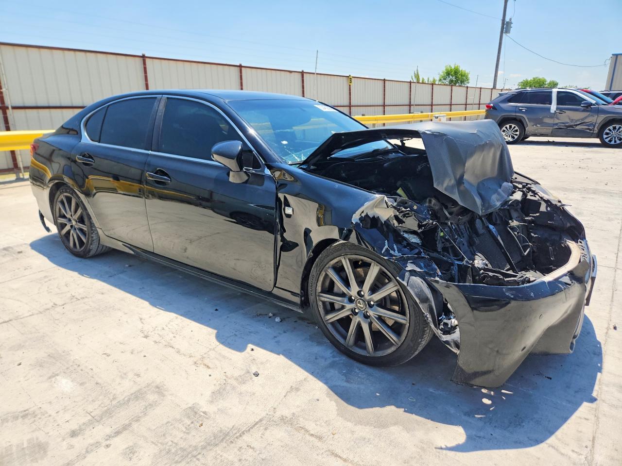 2013 Lexus Gs 350 Black vin: JTHBE1BL8D5003825