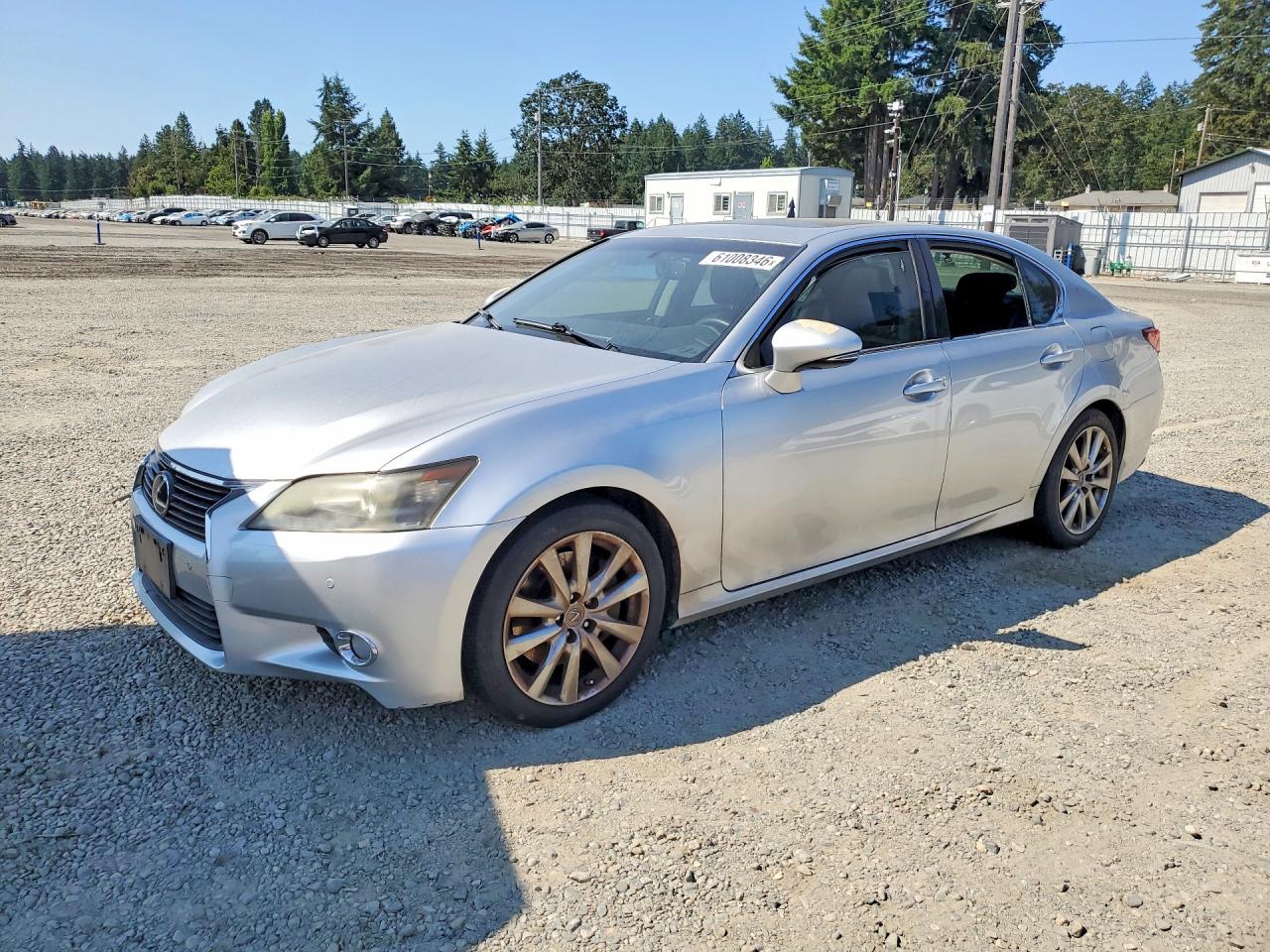 2013 Lexus Gs 350 Silver vin: JTHBE1BL8D5010774