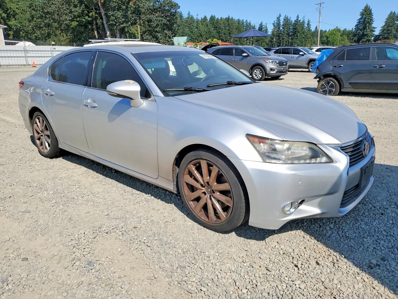 2013 Lexus Gs 350 Silver vin: JTHBE1BL8D5010774