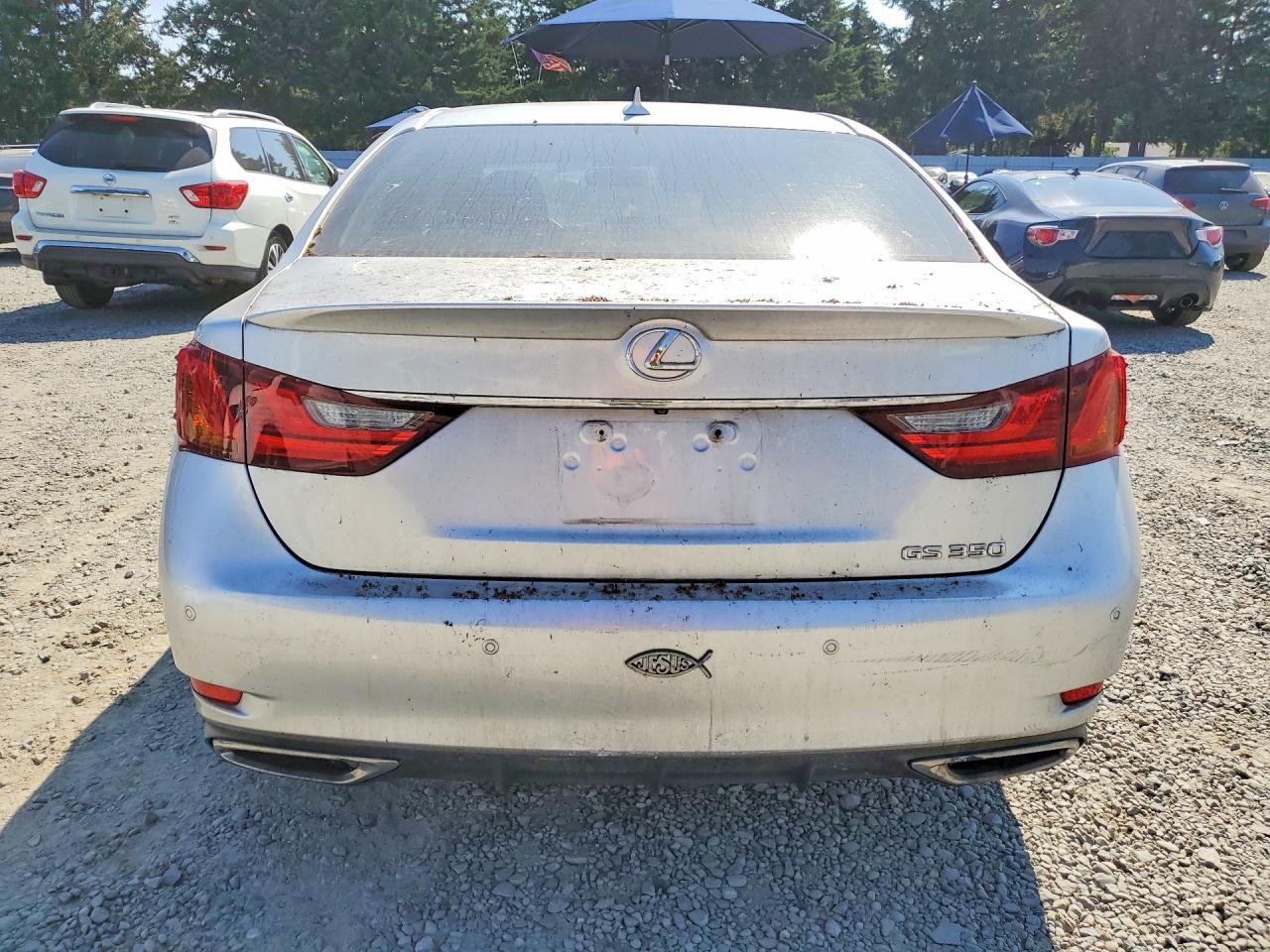 2013 Lexus Gs 350 Silver vin: JTHBE1BL8D5010774