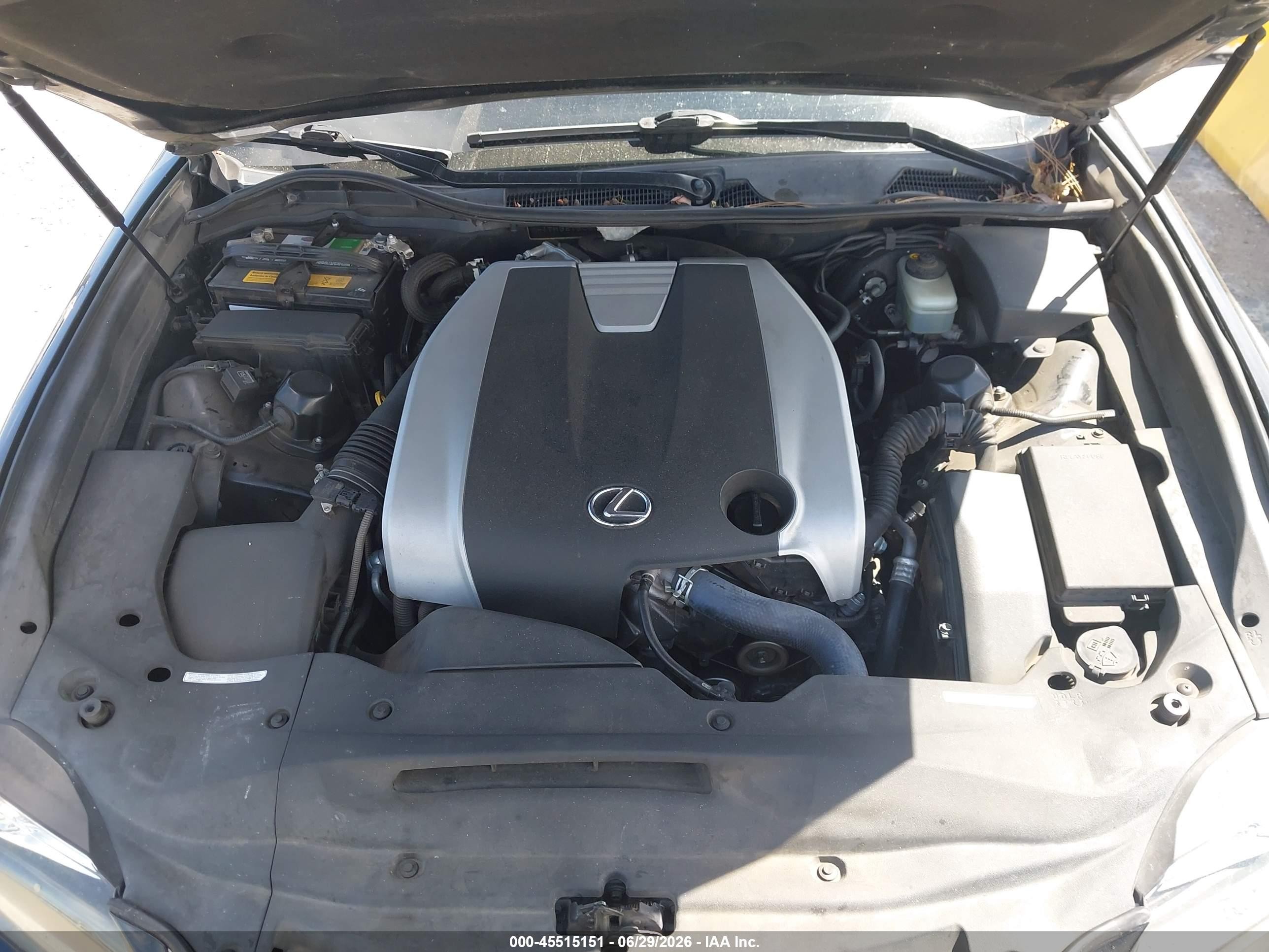2013 Lexus Gs 350   Black vin: JTHBE1BL8D5015151