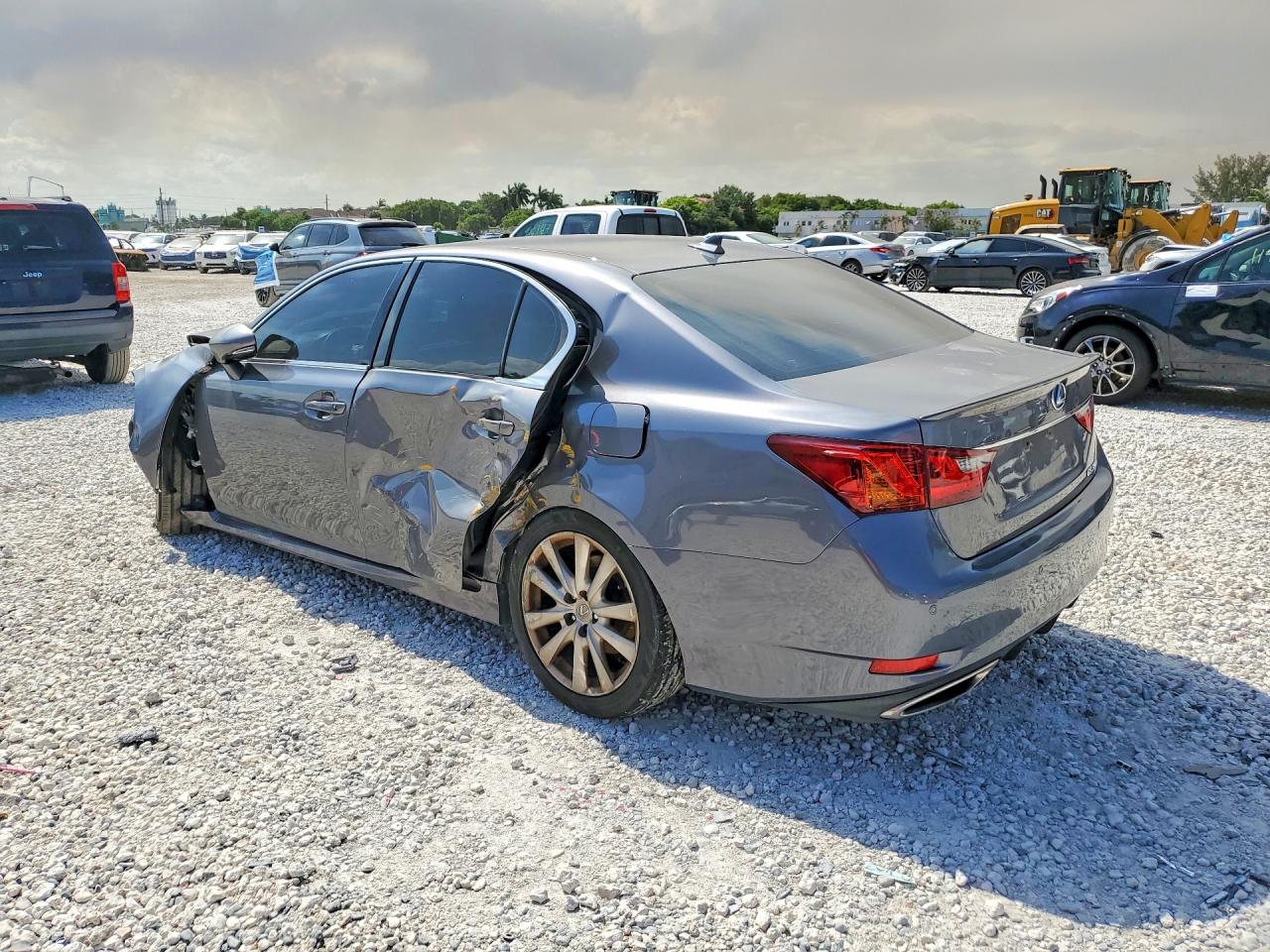 2013 Lexus Gs 350 Gray vin: JTHBE1BL8D5021709