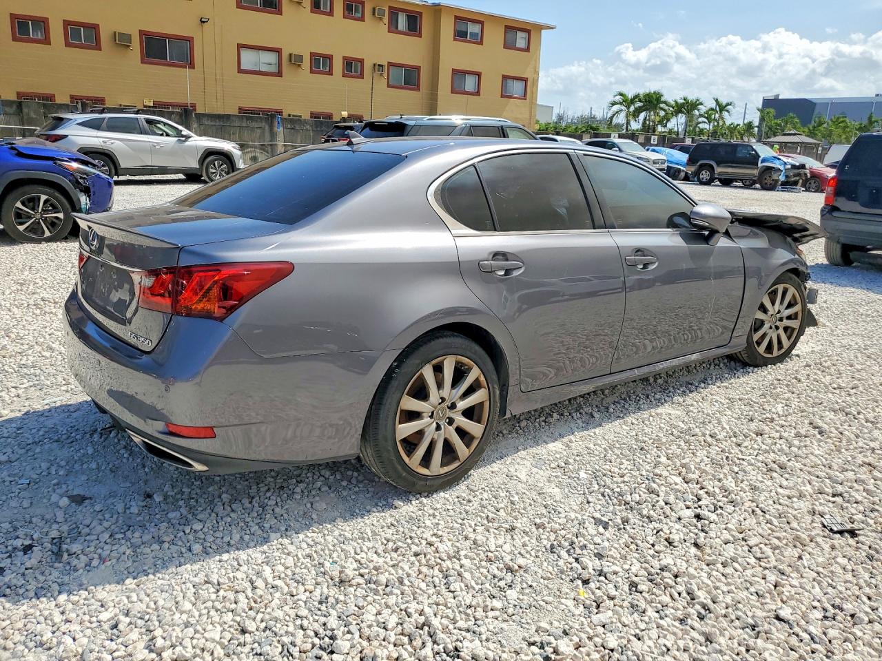 2013 Lexus Gs 350 Gray vin: JTHBE1BL8D5021709