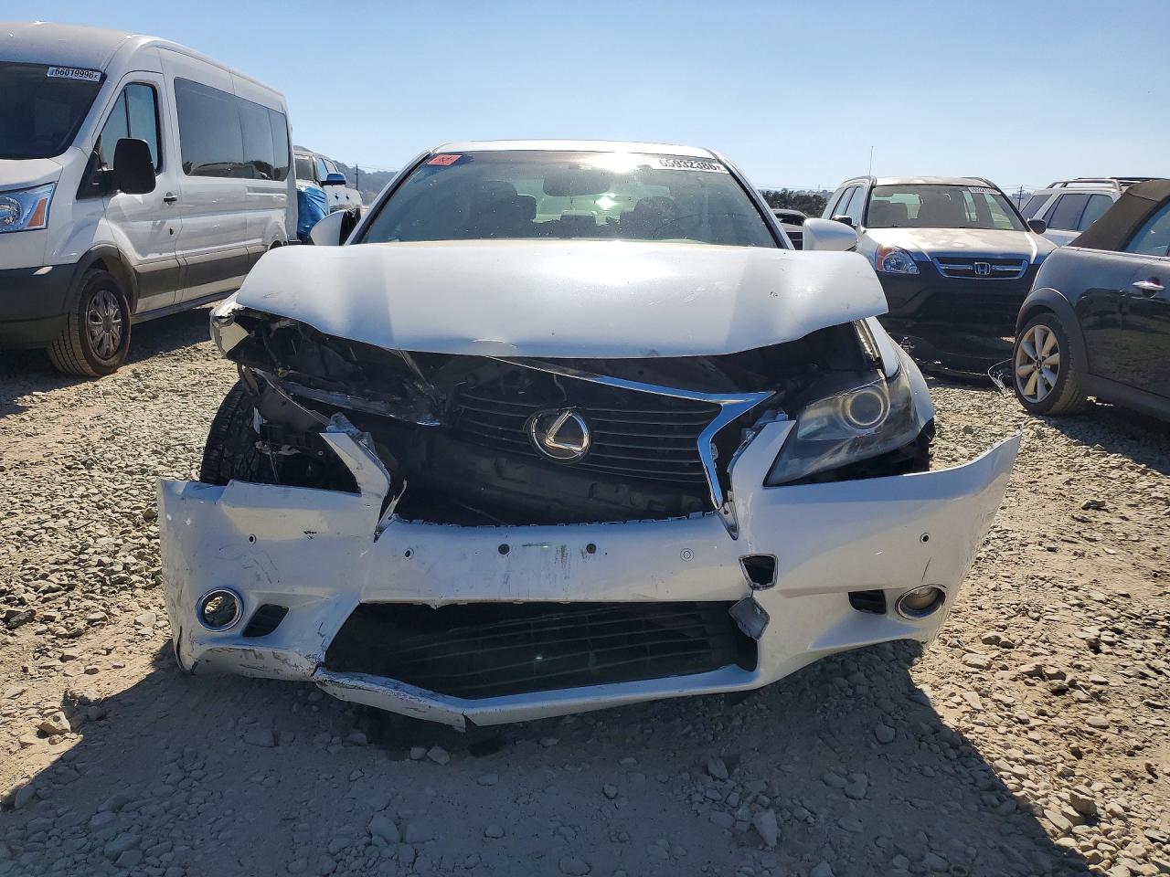 2013 Lexus Gs 350 White vin: JTHBE1BL8D5022424