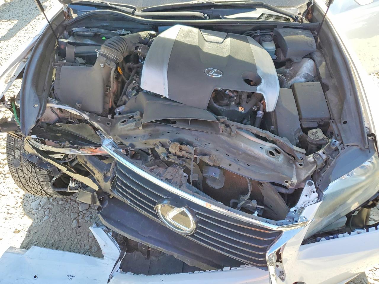 2013 Lexus Gs 350 White vin: JTHBE1BL8D5022424