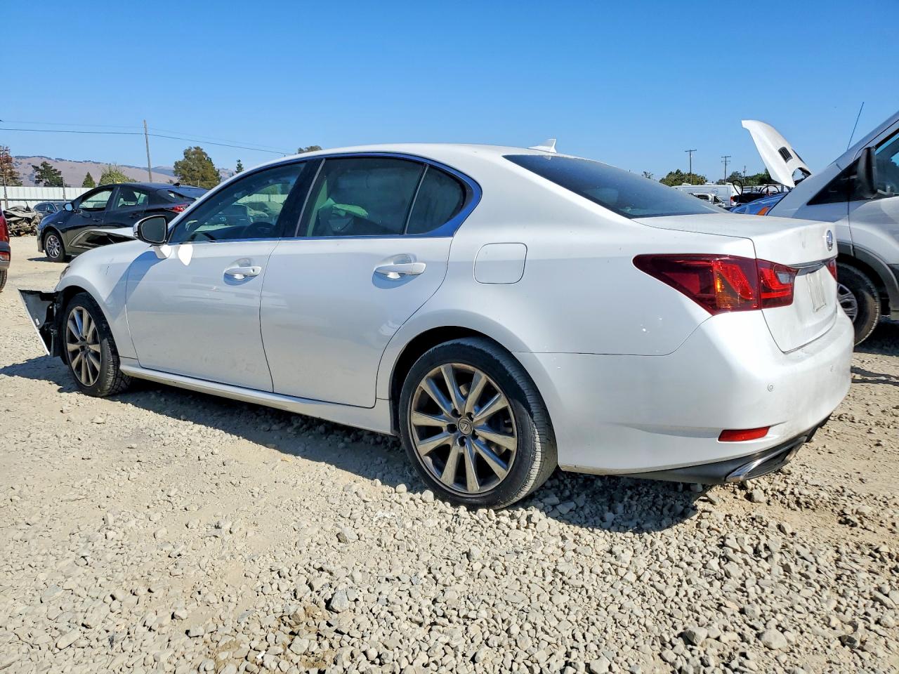 2013 Lexus Gs 350 White vin: JTHBE1BL8D5022424