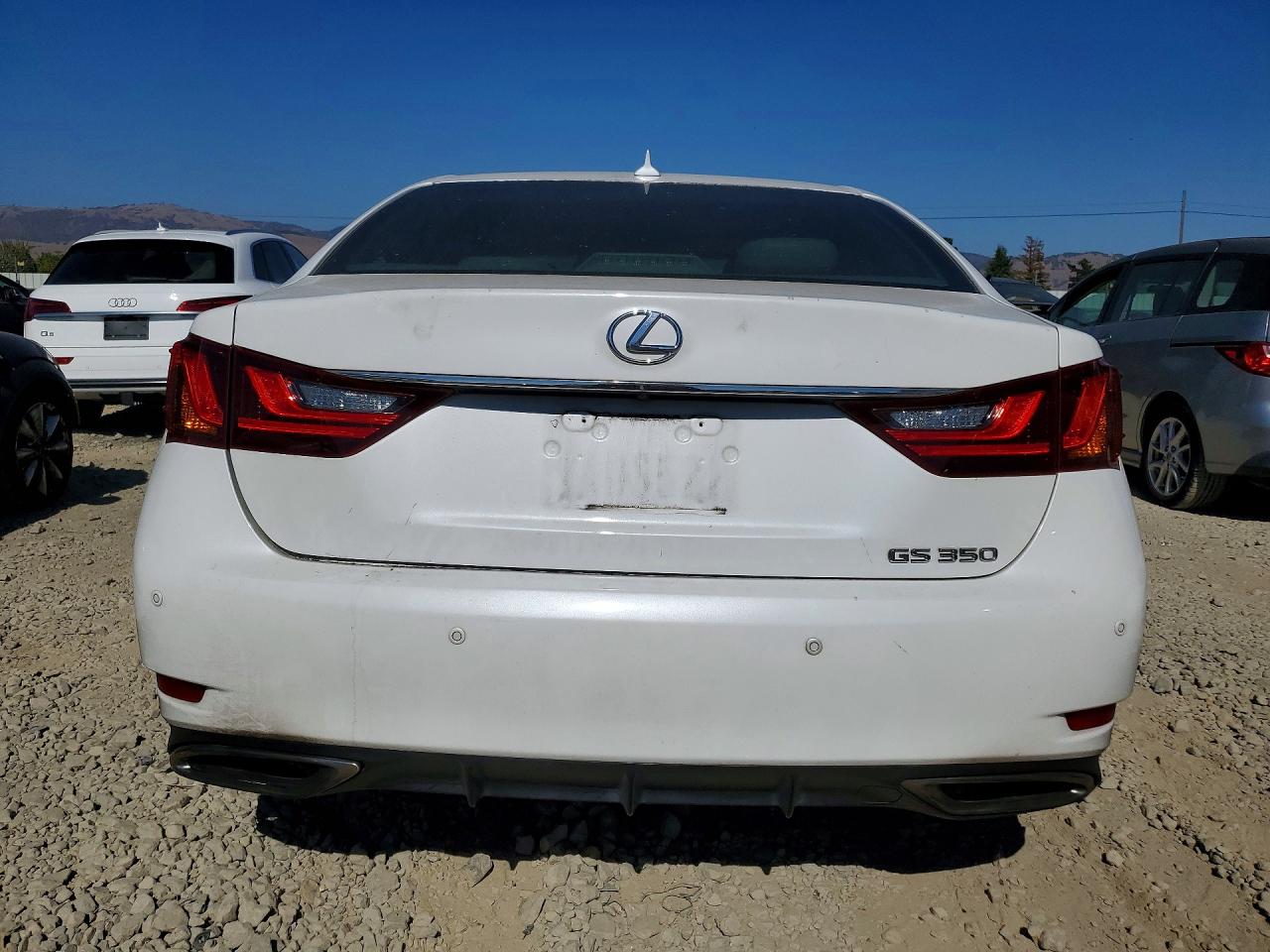2013 Lexus Gs 350 White vin: JTHBE1BL8D5022424