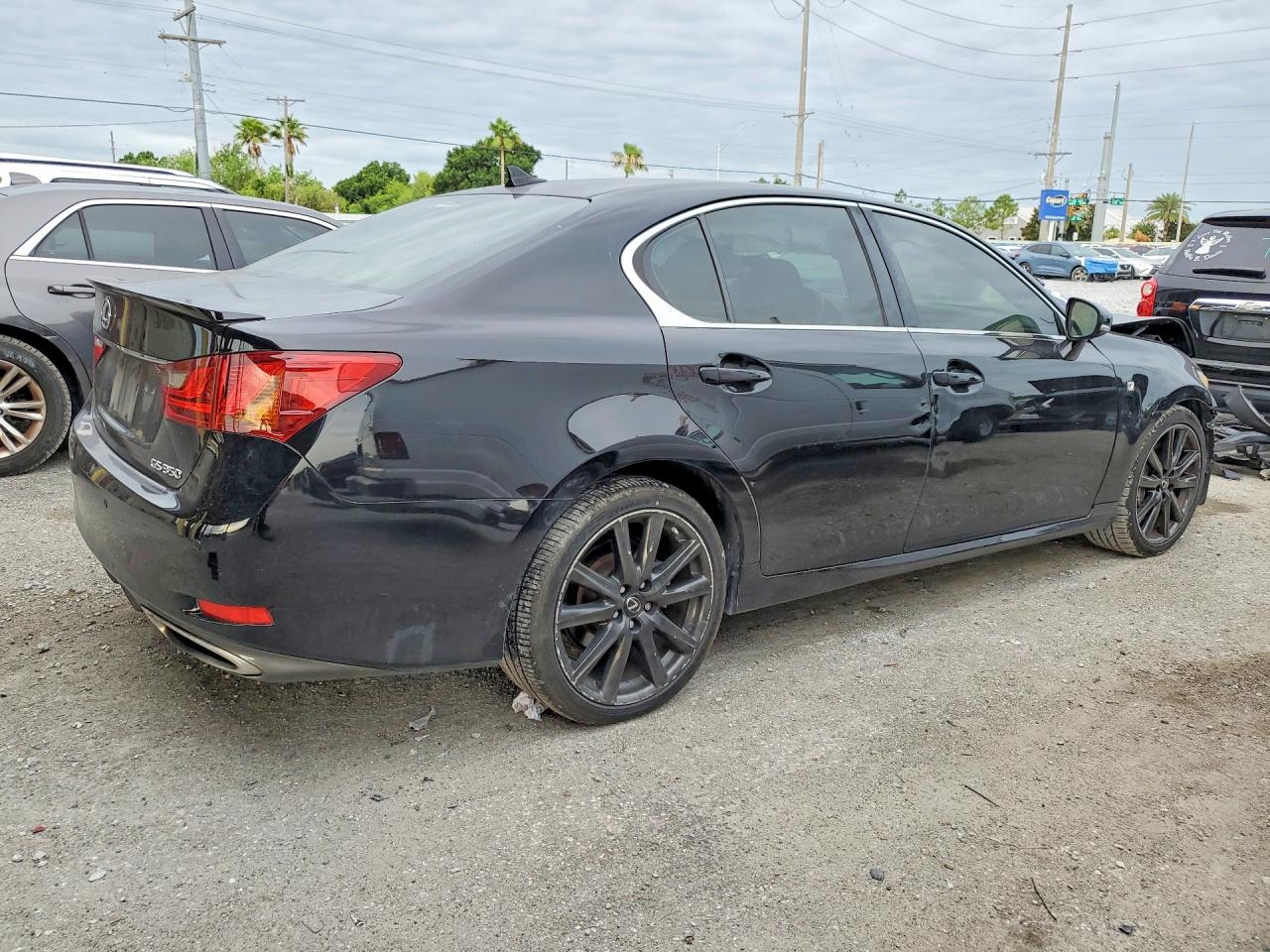 2013 Lexus Gs 350 Black vin: JTHBE1BL8D5025064
