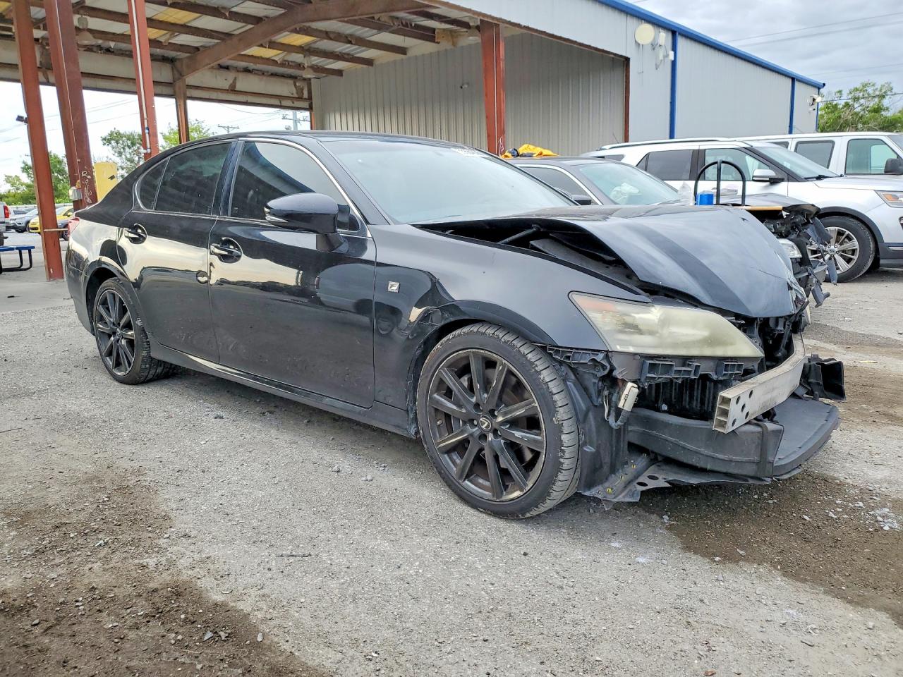 2013 Lexus Gs 350 Black vin: JTHBE1BL8D5025064