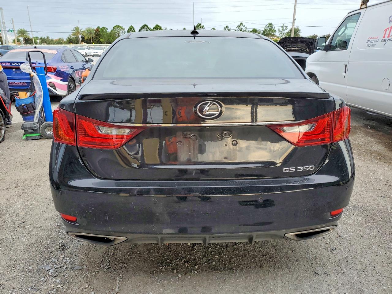 2013 Lexus Gs 350 Black vin: JTHBE1BL8D5025064
